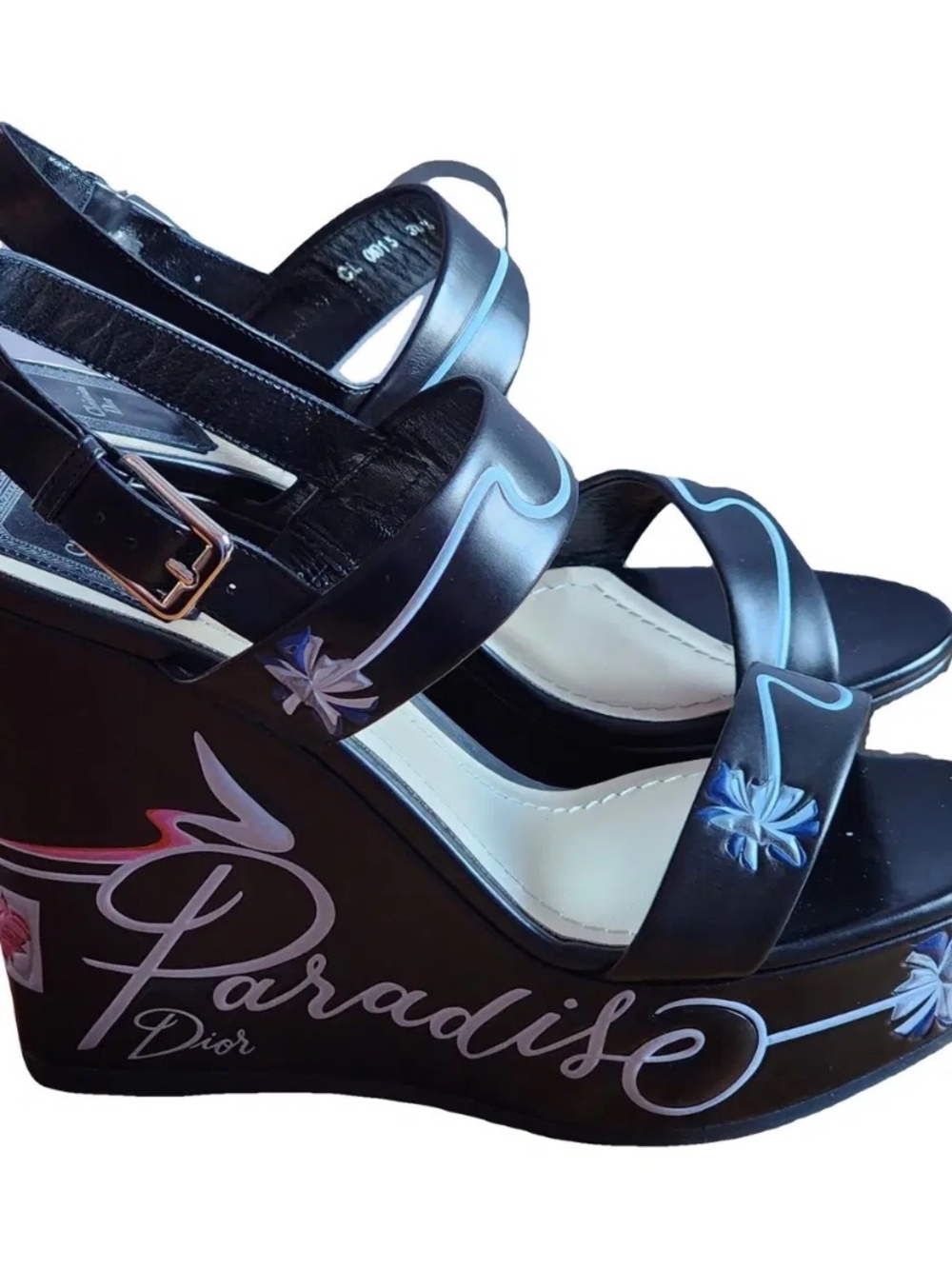 Christian Dior Paradise Wedges size 37.5
